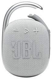 Clip 4 Bluetooth 5W έως 10 ώρες Λευκό JBL