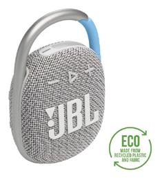 Clip 4 Eco Bluetooth 5W έως 10 ώρες Λευκό JBL
