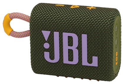 Go 3 Bluetooth 4.2W έως 5 ώρες Πράσινο JBL