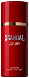 Scandal Pour Homme Αποσμητικό σε Spray 150ml Jean Paul Gaultier