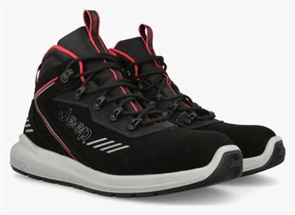 Μποτάκι Ασφαλείας Μαύρο S3 με Πιστοποίηση FO ,SR Jeep Footwear
