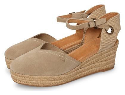 Καλοκαιρινές Γυναικείες Πλατφόρμες Μπεζ Jeep Footwear