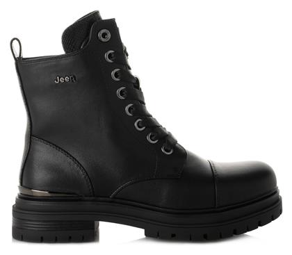 Whitley Γυναικεία Αρβυλάκια Μαύρα Jeep Footwear