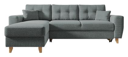 Jessie Γωνιακός Καναπές Κρεβάτι Υφασμάτινος 235x160x85εκ. ArteLibre