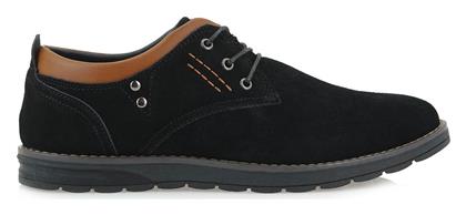 Suede Ανδρικά Casual Παπούτσια Μαύρα JK London