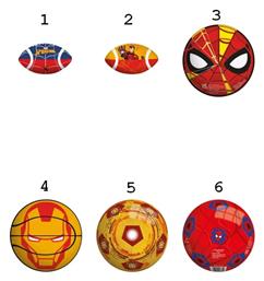 Μπαλάκι Marvel (Διάφορα Σχέδια) 1τμχ John