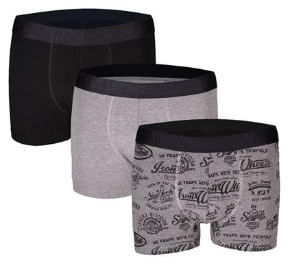 Ανδρικά Boxer Πολύχρωμα 3Pack John Frank