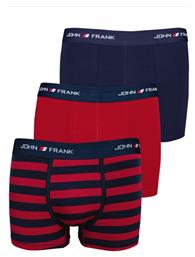 Ανδρικά Μποξεράκια Πολύχρωμα 3Pack John Frank