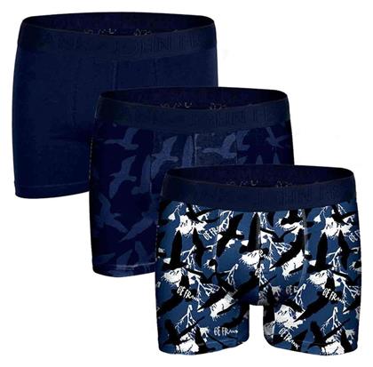 Campus Ανδρικά Μποξεράκια Πολύχρωμα 3Pack John Frank
