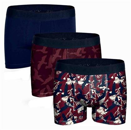 Campus Ανδρικά Μποξεράκια Πολύχρωμα 3Pack John Frank