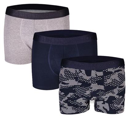 Campus Ανδρικά Μποξεράκια Πολύχρωμα Camo 3Pack John Frank