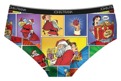 Christmas Santa Comics Γυναικείο Slip John Frank