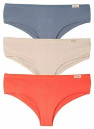 Natural Sense Basics Βαμβακερά Γυναικεία Slip 3Pack John Frank