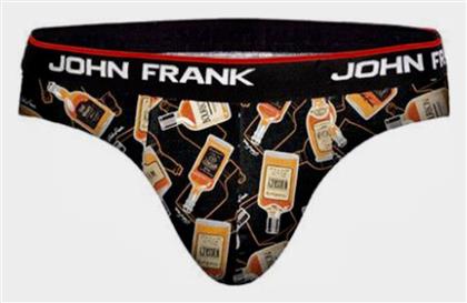 Tenessey Ανδρικό Σλιπ Μαύρο με Σχέδια John Frank