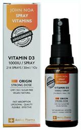 Vitamin D3 Origin Strong Dose Βιταμίνη 1000iu 30ml John Noa
