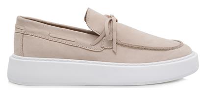 Suede Ανδρικά Loafers σε Μπεζ Χρώμα John Richardo