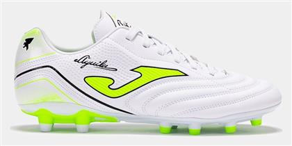 Aguila 2502 Ποδοσφαιρικά Παπούτσια με Τάπες FG Λευκά Joma
