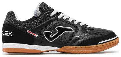 Top Flex 2121 Ποδοσφαιρικά Παπούτσια Σάλας Μαύρα Joma
