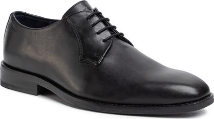 Philemon Δερμάτινα Ανδρικά Σκαρπίνια Μαύρα Joop!