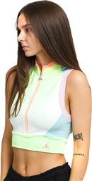Jordan Αμάνικο Αθλητικό Crop Top Πράσινο από το HallofBrands