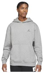 Essentials Ανδρικό Φούτερ με Κουκούλα και Τσέπες Heather Grey Jordan