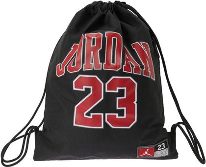 Jordan Jersey Gym Ανδρική Τσάντα Πλάτης Γυμναστηρίου Μαύρη