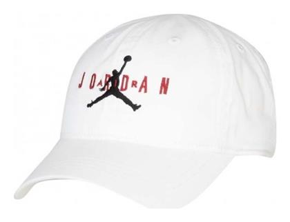 Παιδικό Καπέλο Jockey Υφασμάτινο Λευκό Jordan