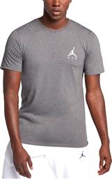 Jordan Sportswear Jumpman Air Αθλητικό Ανδρικό T-shirt Γκρι Μονόχρωμο από το Cosmossport