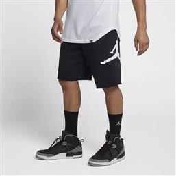 Jordan Sportswear Jumpman Fleece Αθλητική Ανδρική Βερμούδα Μαύρη από το HallofBrands