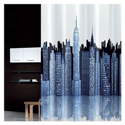 Υφασμάτινη Κουρτίνα Μπάνιου 180x200 Bath City Joy Bath