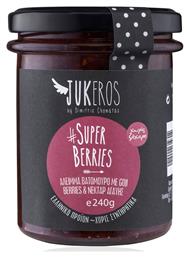 Μαρμελάδα Βατόμουρο με Goji Berries με Αγαύη 240gr Jukeros