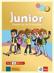 JUNIOR 2 KURSBUCH & ARBEITSBUCH (+Audios online + KLETT BOOK-APP) - Klett Hellas