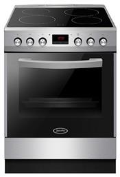 Juro-Pro Ελεύθερη με Κεραμικές Εστίες Inox HK7211SP - Juro Pro