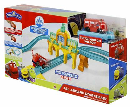 Chuggington All Aboard Starter Σετ με Τρενάκι για 3+ Ετών Just Toys