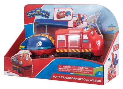 Chuggington Pop & Transform Rescue Wilson Τρενάκι για 3+ Ετών Just Toys