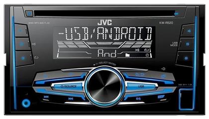 KW-R520 Ηχοσύστημα Αυτοκινήτου Universal 2DIN (USB/AUX) JVC
