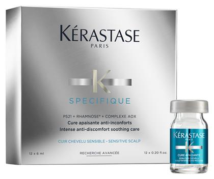 Kérastase Specifique Αμπούλες Μαλλιών Αναδόμησης για Άνδρες 12x6ml - Kerastase