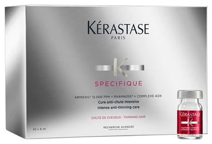 Kérastase Specifique Αμπούλες Μαλλιών κατά της Τριχόπτωσης για Άνδρες 42x6ml - Kerastase