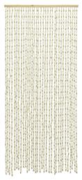 Κουρτίνα Πόρτας Μπεζ 90x200cm Kaemingk