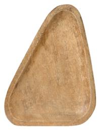 Ξύλινη Ορντεβιέρα Μονής Θέσης Καφέ Ø31.5xY31.5cm Π21xΜ1.5xΥ31.5cm Kaemingk