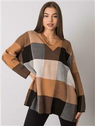 ΚΑΦΕ ΚΑΡΟ OVERSIZED ΜΠΛΟΥΖΑ - 5078008 από το Style Icon Boutique
