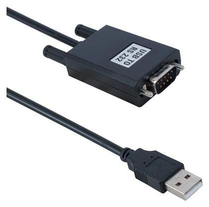 Καλώδιο USB 2.0 σε RS232 9-pin male 1m - DeTech