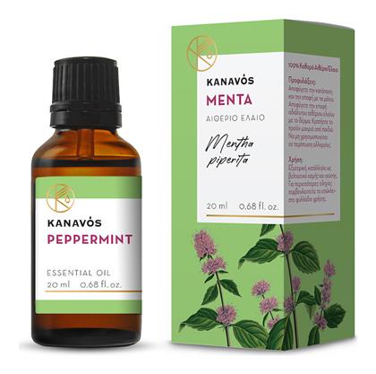 Αιθέριο Έλαιο Peppermint 20ml Kanavos
