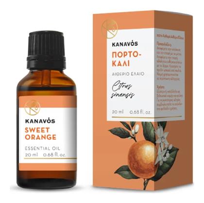 Αιθέριο Έλαιο Πορτοκάλι 20ml Kanavos