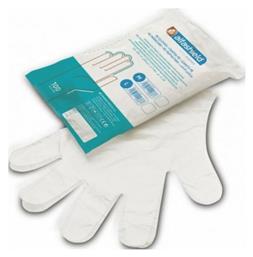 Alfashield Alfa Gloves Γάντια Πολυαιθυλενίου σε Διάφανο Χρώμα 100τμχ Karabinis Medical
