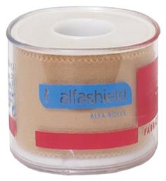 Alfashield Alfa Rolls Υφασμάτινη Επιδεσμική Ταινία 5cm x 5m Karabinis Medical