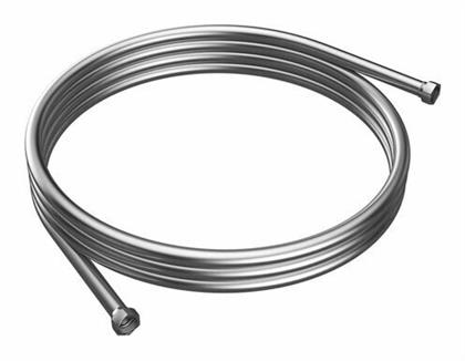 Artemis Σπιράλ Ντουζ Inox 150cm Ασημί Karag