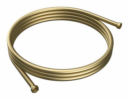 Artemis Σπιράλ Ντουζ Inox 150cm Χρυσό Karag