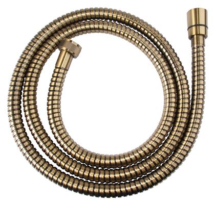 Ferro W34 Σπιράλ Ντουζ Πλαστικό 150cm Μπρούτζινο Karag