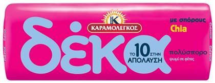 Ψωμί Δέκα Πολύσπορο Chia 500gr Κωδικός: 22878928 Καραμολέγκος